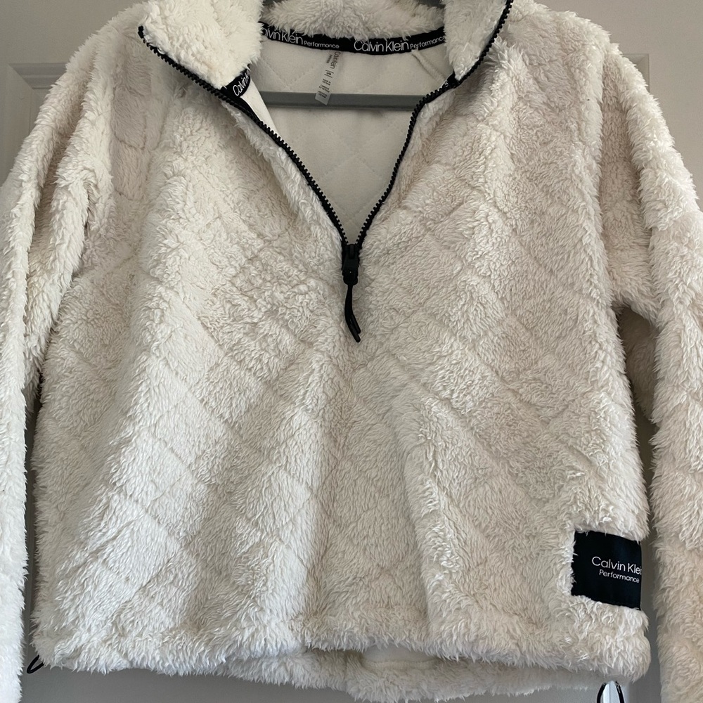 Calvin Klein Fleece sweater, new
